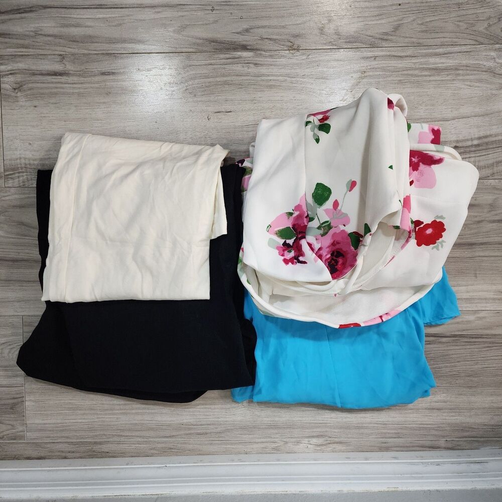 Women's Mini Dress & Shirt Size 14 & 15 Lot of 4